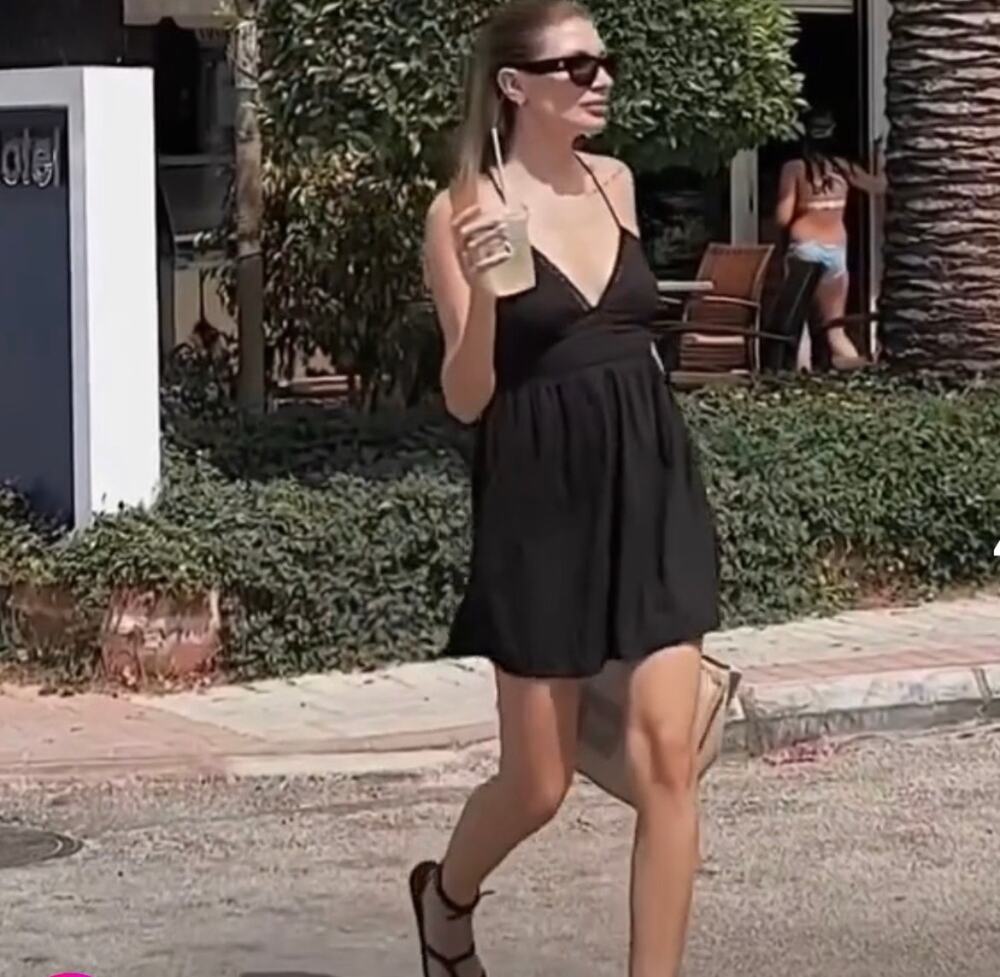 ZARA LACE INSERT MINI DRESS